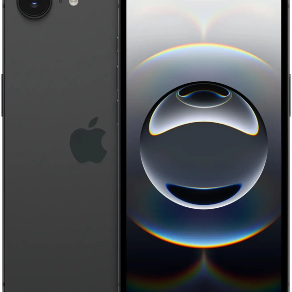 Apple iPhone 16e 256GB Black Dual sim Смартфон