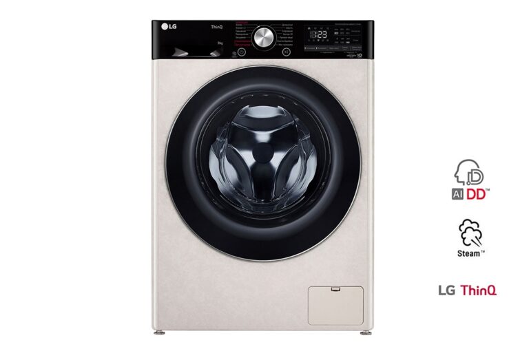 LG F4V5VS9B Бежевый Стиральная машина