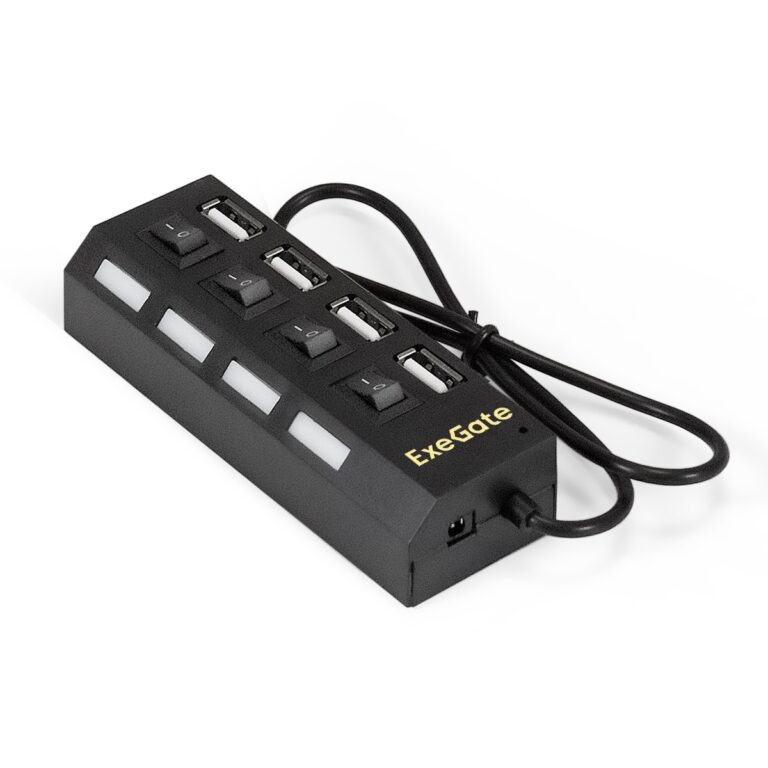 ExeGate EX293977RUS DUB-42SW Хаб USB (концентратор)