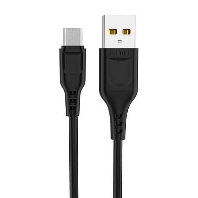Кабель USB - Micro USB [2.4A, 1m] DENMEN D01V черн