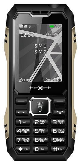 Texet TM-D424 черный Мобильный телефон