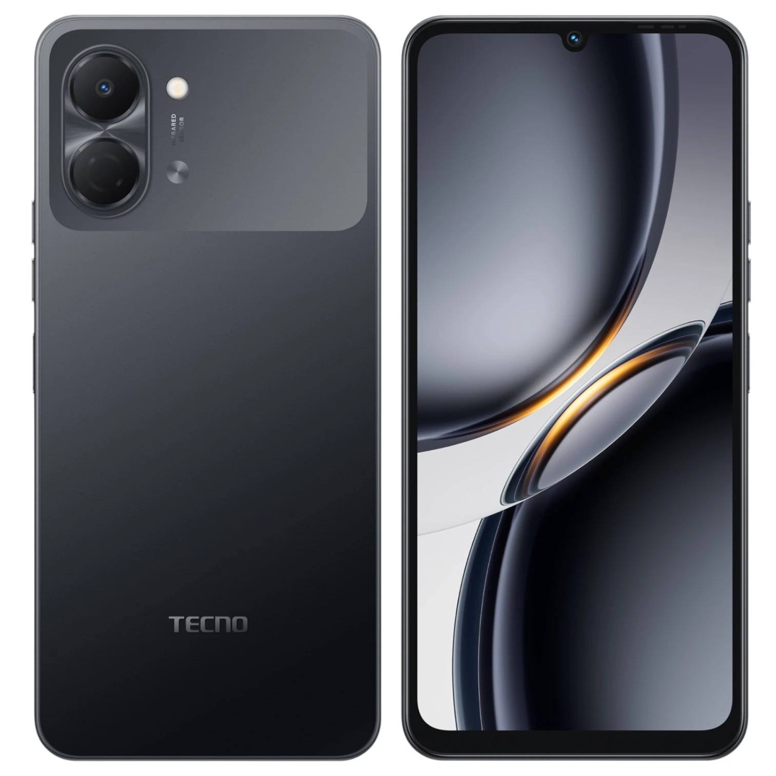 TECNO Spark Go 3 4/128GB Ink Black Смартфон TECNO Spark Go 3 4/128GB Ink Black Смартфон