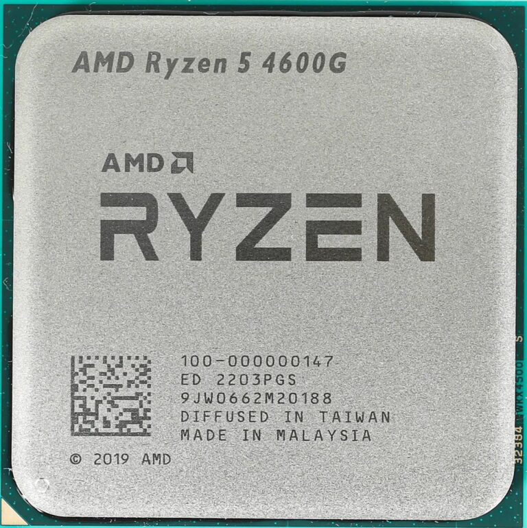 AM4 Ryzen 5 4600G 6/12, 3.7Ghz up to 4.2Ghz, 7nm, TDP 65W, Radeon Vega 7, OEM Процессор AMD