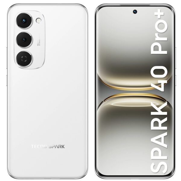 TECNO Spark 40 Pro+ 8/256GB NFC Aurora White Смартфон