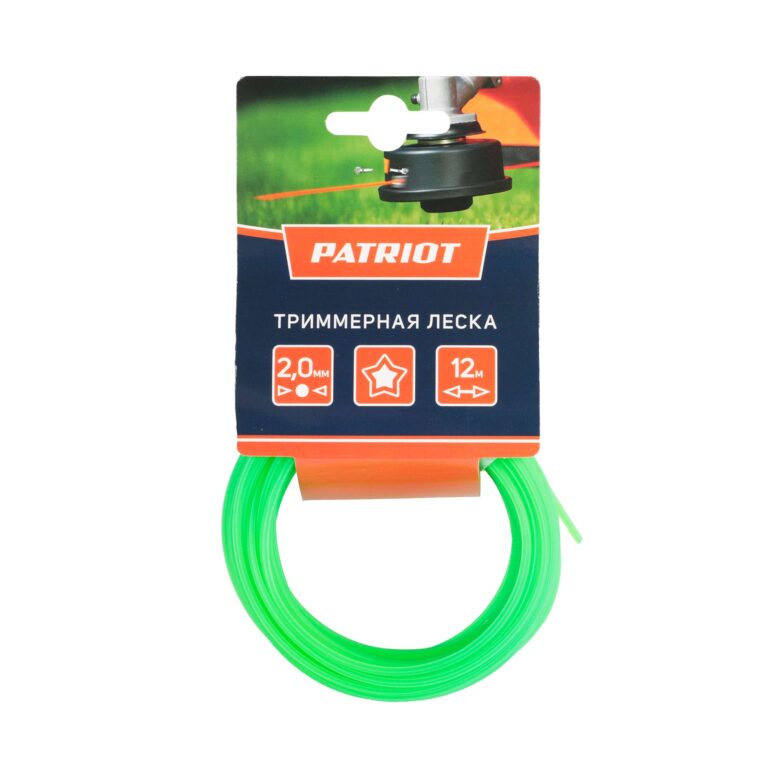 Леска, звезда "d=2,0мм/12м" (Patriot)