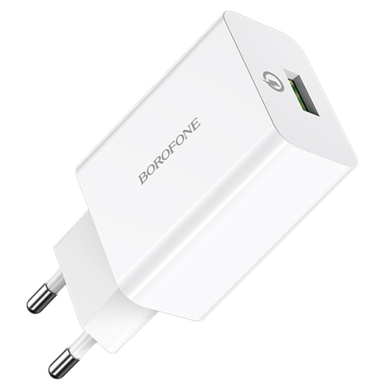 СЗУ с выходом USB BOROFONE BA21A Long journey белый, 3.0А 18W