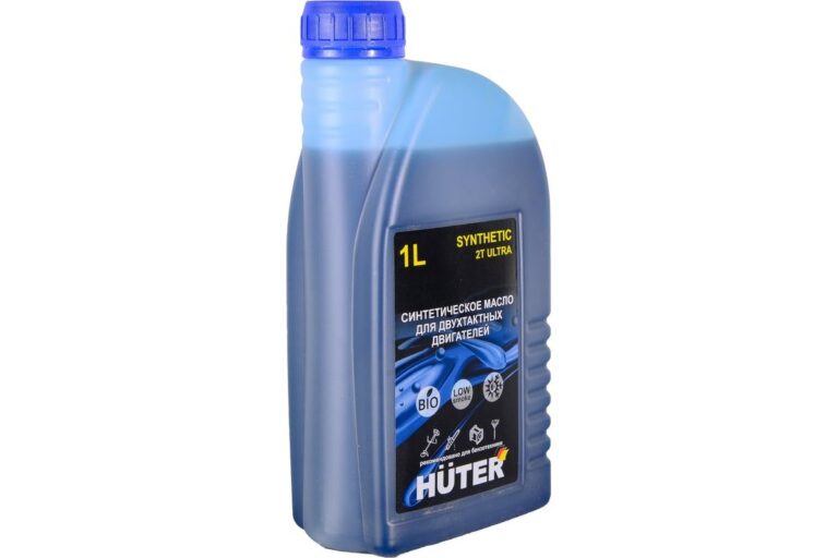 Масло 2Т ULTRA синтетическое для двухтактных двигателей, для техники Huter, 1л 73/8/1/1 м
