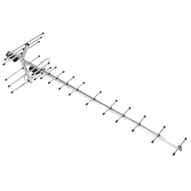 Антенна наружная L020.12DF (Меридиан-12F) пассивная  ЛОКУС ДМВ/DVB-T2; 14.5dB; без кабеля; F-разъем