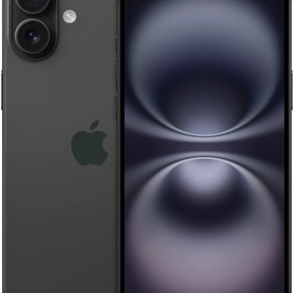 Apple iPhone 16 Plus 128GB Black eSIM Смартфон