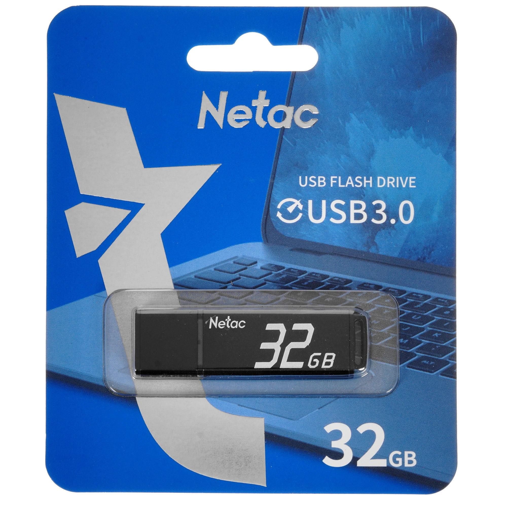 Накопитель USB3.0 32Gb NETAC U351, NT03U351N-032G-30BK, RTL Накопитель USB3.0 32Gb NETAC U351, NT03U351N-032G-30BK, RTL