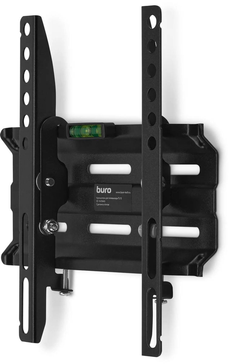 Buro TL1S черный 15"-48" макс.25кг настенный наклон Кронштейн для телевизора