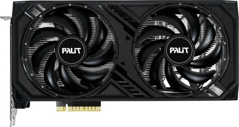 Palit PA-RTX4060 DUAL 8GB 8192Mb 128 GDDR6 1830/17000 HDMIx1 DPx3 HDCP Ret Видеокарта