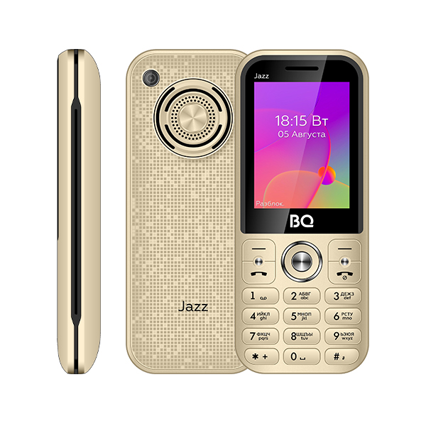BQ 2457 Jazz Gold Мобильный телефон