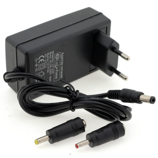 Блок питания AC/DC 220V/12V 2.0A (5,5*2,5) + (4,0*1,7/3,5*1,35) LP225 LIVE-POWER Стабилизированный,