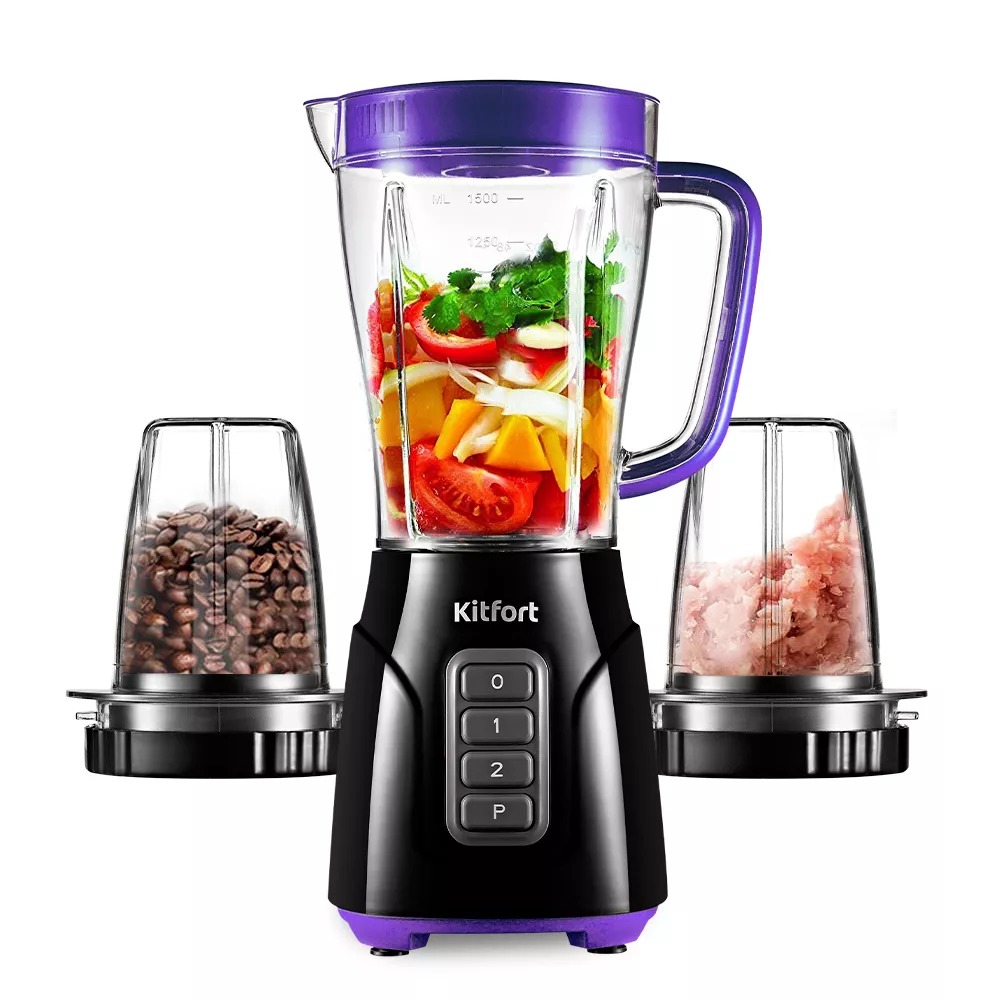Kitfort KT-3032-1 Фиолетовый Блендер стационарный Kitfort KT-3032-1 Фиолетовый Блендер стационарный