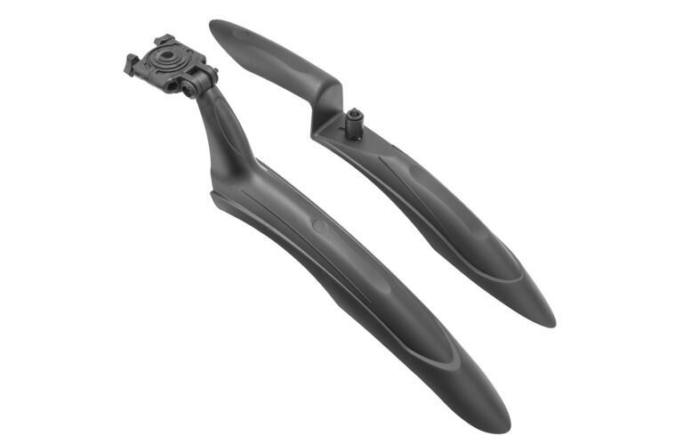 STELS Крылья 24"-26" XGNB-039А, пластиковые, чёрно-серые, комплект 610240 LU091562