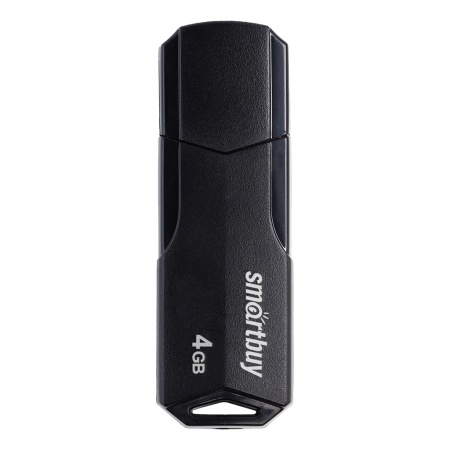 4GB SmartBuy CLUE Black (SB4GBCLU-K) Флеш диск USB