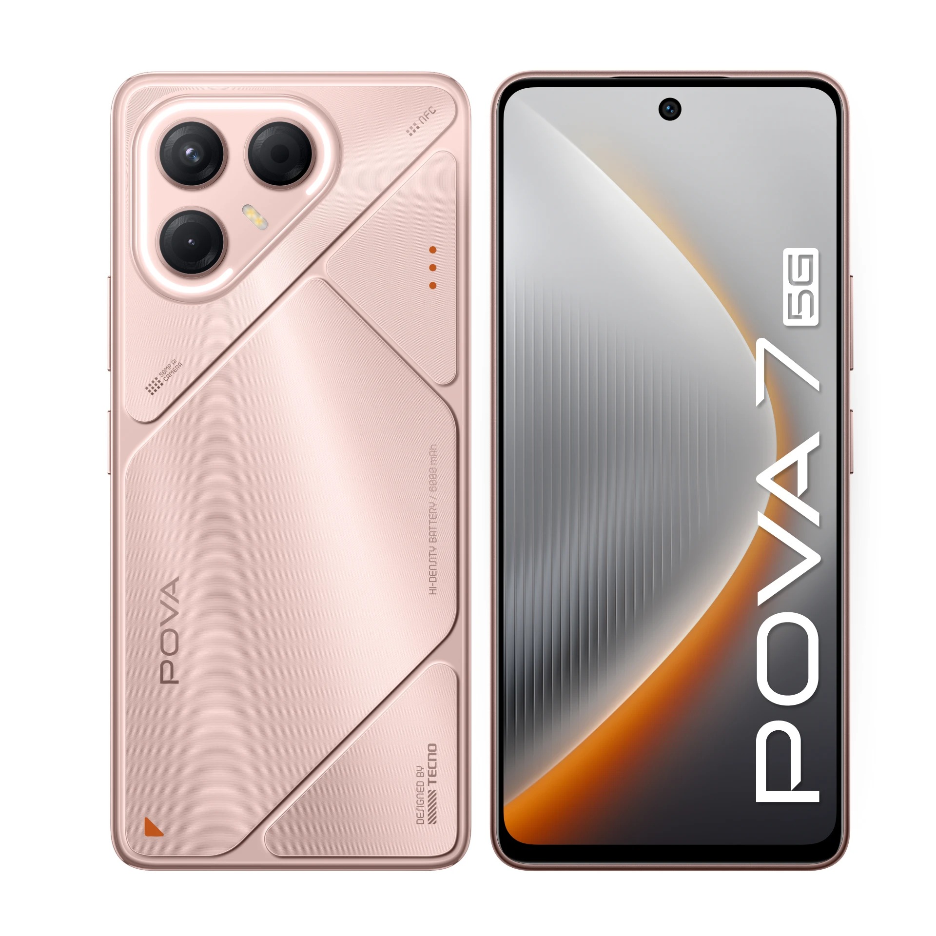 TECNO POVA 7 5G 8/256GB NFC Pink Смартфон TECNO POVA 7 5G 8/256GB NFC Pink Смартфон