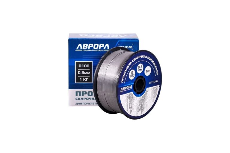 Проволока свар. Aurora E71T-GS D0.8мм 1000гр (39777)