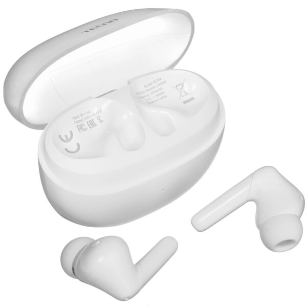 TECNO Buds 4 BD04 White Наушники беспроводные
