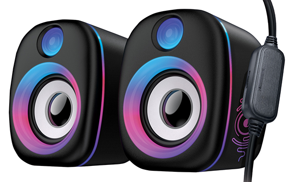 Qumo PEARL AS010 (черный) Активная акустическая система 2.0