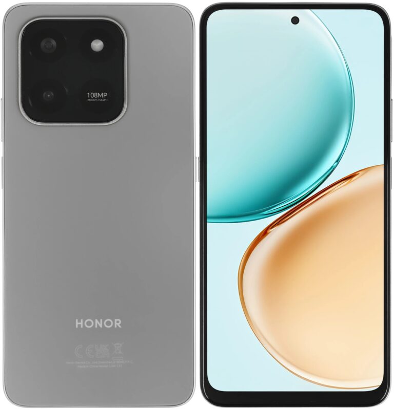 Honor X7d 6/128GB NFC Meteor Silver Смартфон