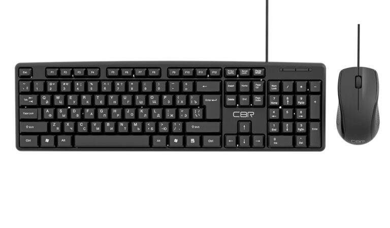 CBR KB SET 709, USB Комплект клавиатура + мышь