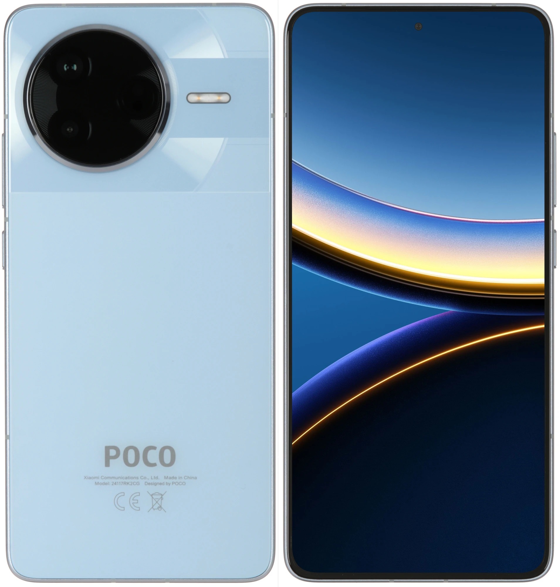POCO F7 Pro 5G 12/256GB NFC Blue Смартфон POCO F7 Pro 5G 12/256GB NFC Blue Смартфон