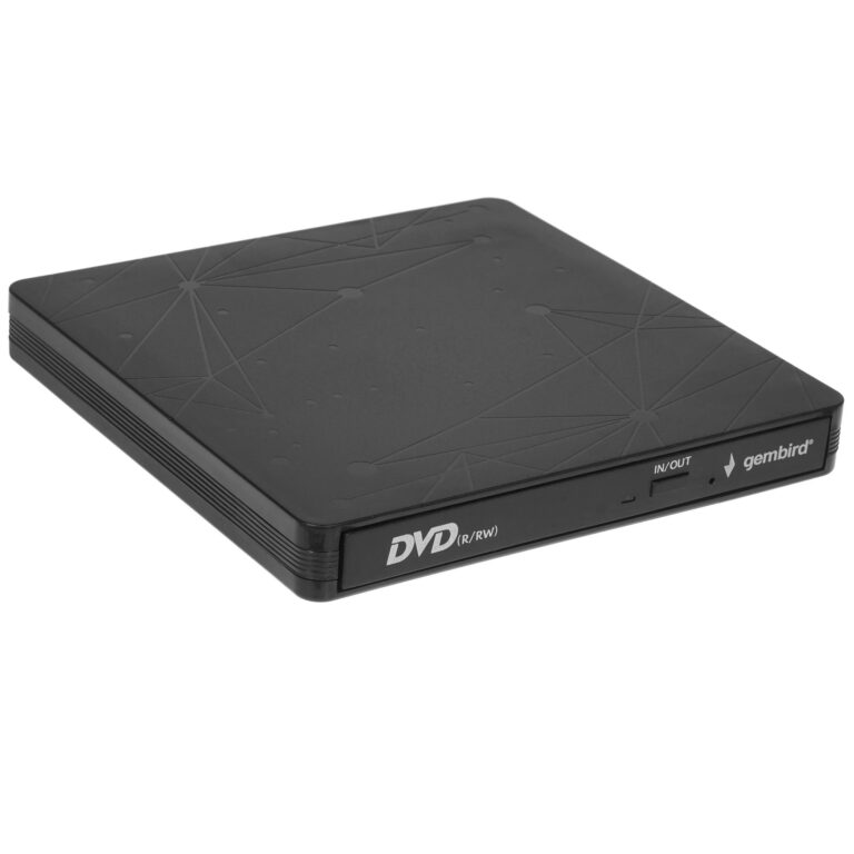 Gembird DVD-USB-03 пластик, черный Оптический привод внешний с интерфейсом USB