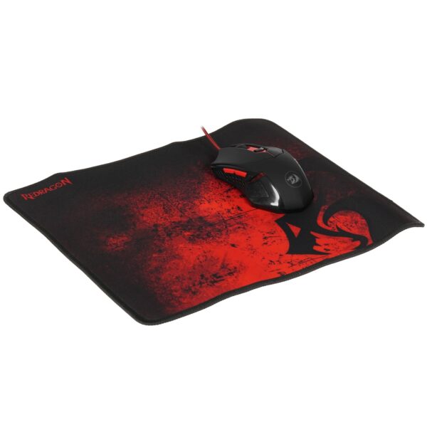 Defender Redragon M601BA черный, 3200 dpi, USB, кнопки - 7 Мышь проводная + коврик
